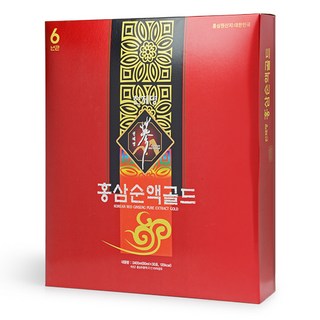 천제명 6년근 홍삼액액 홍삼순액골드 (80ml x 30포)+쇼핑백
