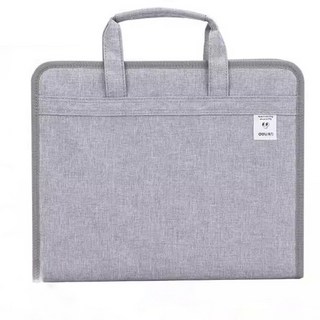 거와스 아코디언 파일 정리함 서류 가방, 1개, 연그레이