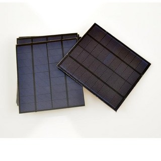 多晶矽 9V/1.5W太陽能電池板 發電板 DIY微型光伏元件配件 W83 現貨供應，節能環保, 1個