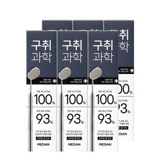 메디안 구취과학 치약, 120g, 6개