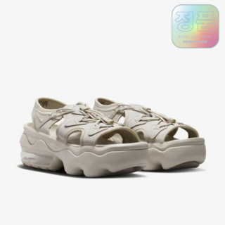 (브랜드정품) 나이키 에어맥스 코코 우먼스 샌들 크림 화이트 샌드 스포츠 여성 스트랩 샌들 여름신발