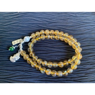 畫意坊 黃水晶貔貅手串：招財轉運男女款黃水晶手鏈