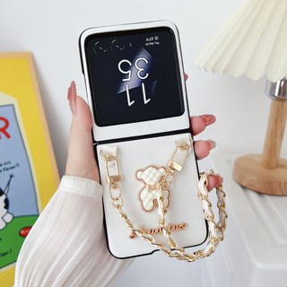 ARUM z플립 리본 곰돌이 스트랩 케이스 6color 4 5 Z플립 제트플립 zflip 삼성