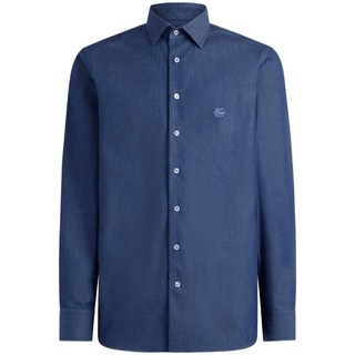 에트로 페가소 샴브레이 셔츠