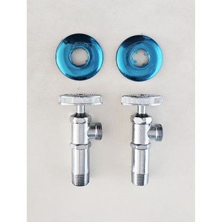 국내산 앵글밸브 2개 세트 주방 씽크대 수전 MILUNG, 1개