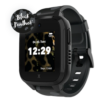 키즈워치폰 엑스플로라 XGO3 위치추적 키즈폰 4G USIM Smart Watch Phone, 블랙, 3.302cm, GPS+Cellular