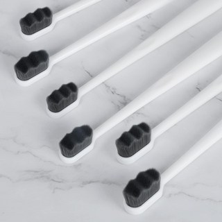 TOYAKU 나노칫솔 부드러운 6개 세트 잇몸을 붙이지 않는 나노칫솔 와이드