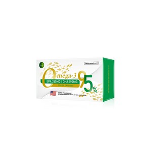 【NATURAL-D】美國高濃度95%魚油軟膠囊 (EPA 260mg DHA 190mg), 10個, 30顆