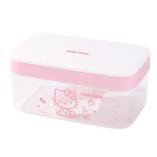 [2사이즈] 엘리야 귀여운 얼음 트레이 캐릭터 얼음틀 빵틀 아이스트레이 홈 베이킹 다용도 고온 저온 실리콘 몰드 세트, 1개, 트레이+덮개