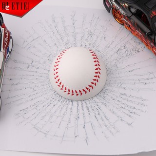 網球棒球破裂車窗裝飾貼紙 趣味汽車後窗玻璃裂紋貼, 1個, 棒球