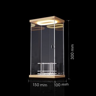 superjunior 應援棒 SJ 應援燈 一代二代應援 可開門燈光收納盒子 偶像周邊 應援 收納盒 好康, 加高收藏展示盒【帶門帶頂燈】, 1個