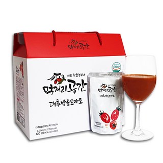 대추방울토마토즙 120ml x 50포 HACCP인증 로열과 100%, 50개