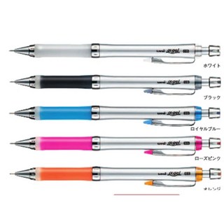 日本 uni 三菱 A GEL M5 807GG 阿發自動鉛筆 自動筆 果凍筆, 1個, 807纖細黑色*1隻
