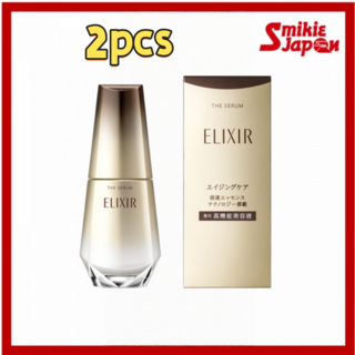ELIXIR 더 세럼 에센스 미백 보습 탄력 케어, 2개, 50ml