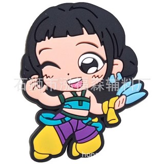 獵魔女團裝飾鞋扣 洞洞鞋DIY卡扣 K-POP demon hunter鞋花 PVC軟膠鞋扣