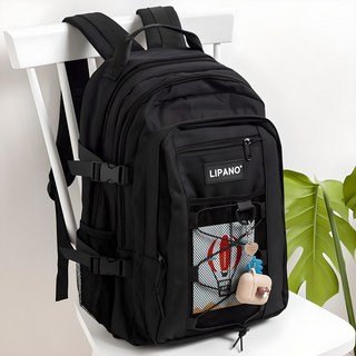 엔도르시 스트링 포켓 3단수납 노트북 백팩 EBA976