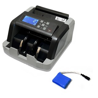 數字顯示器，清晰LED顯示，輕巧便攜，可選購外接螢幕, 1個, 3500型點鈔機一台+加購電池裝進機內出貨,