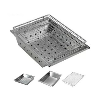 IGT烤肉架 不鏽鋼烤肉爐 戶外露營野炊必備, 柯曼【一單位炭烤爐 UG-1】, 1個