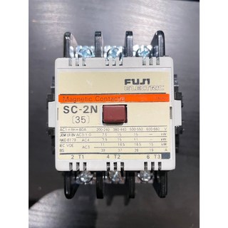 富士 電磁接觸器 SC-2N 工業電路控制 啟動停止保護設備, 1個, 220V