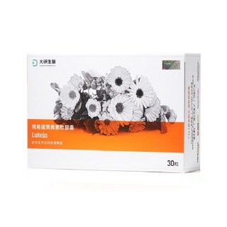 大研生醫 視易適葉黃素軟膠囊 30粒 晶亮有神, 30顆, 1個