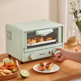 초소형 무회전 미니 오븐 12L 14L, TO-121A 베이지 12리터
