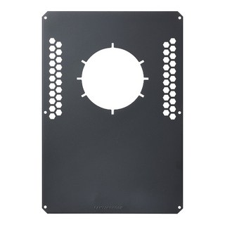 캠핑문 IGT 원버너 플레이트 유닛 상판 액출호환 블랙 KR-25, 1개, 단품