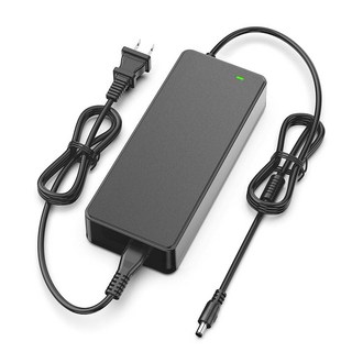 ALIEN 에일리언SX 48V 리튬 배터리용 54.6V 2A 전기 자전거 충전기 - DC5.5-2.5/2.1MM 잭 커넥터가 있는 AC120V 입력 E-바이크 스쿠터 등을 위