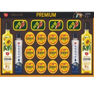 동원 프리미엄 20호 선물세트 참치세트 햄세트+쇼핑백포함, 1세트