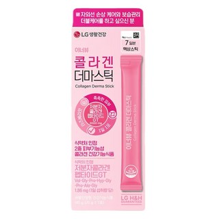 LG생활건강 이너뷰 걱정마요 콜라겐 더마스틱 7포, 1개