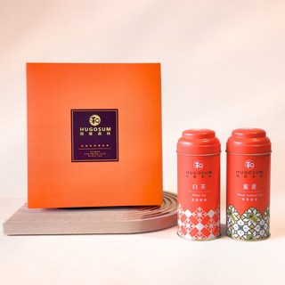HUGOSUM 日月潭紅茶 大地純粹禮盒 蜜香紅茶、白茶, 1個