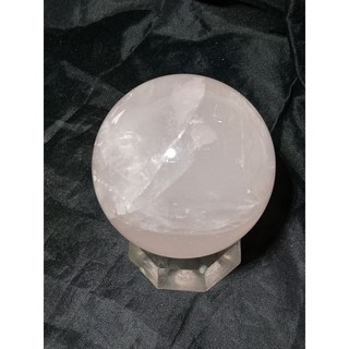 《晶棋》莫桑比克 6cm 六芒星 粉晶球