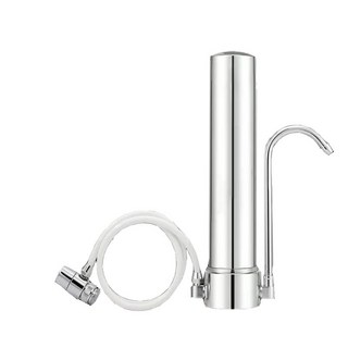 史蒂夫系列臺式淨水器 304不鏽鋼材質 保留礦物質 深度過濾 即時直飲, 陶瓷芯（一機六芯）