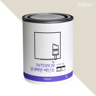 노루페인트 실내벽면용 페인트, WT1005 리버 화이트, 1L, 1개