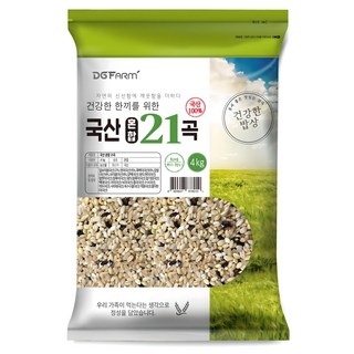 대구농산 국산 혼합 21곡, 4kg, 1개
