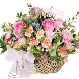 99플라워 (당일수령) 핑크빛사랑 [ST-A1799] - 전국꽃배달서비스 꽃바구니 당일배송 생화 꽃선물 생신 생일 축하 기념일 장미, 12.[ST-A1799]핑크빛사랑, 1개