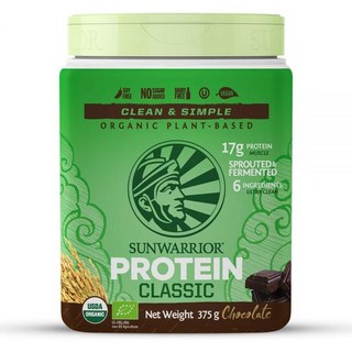 선워리어 클래식 식물성 초콜릿 단백질 파우더 375g, 1개