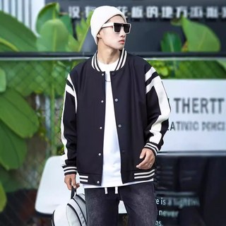 【美式復古】棒球服 小香風外套 夾克 休閒外套 春秋上衣 男女同款 洋氣減齡 時尚百搭 情侶裝 寬鬆版型