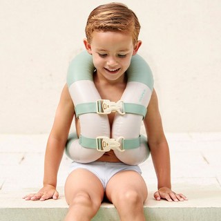 디스퍼 프리미엄 3세대 어린이 넥튜브 구명조끼, 민트, 1개