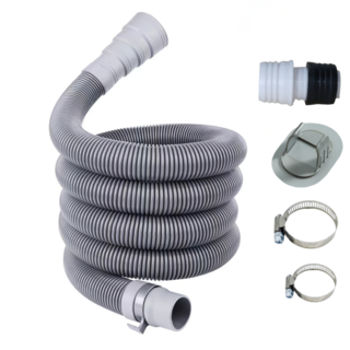 오스피셔스 범용 세탁기 배수 호스, 3m, 1개, UNI