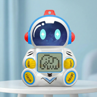 한정판 레트로 휴대용 미니 게임기 우주인 168가지 펫 키우기 반려동물 육성 키링 장난감, 우주인 한정판