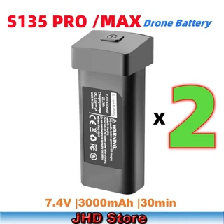 JHD S135 드론 배터리 PRO 액세서리 부품 3000mAh MAX RC 도매 공급 업체, 06 S135 2Battery Black, 06 S135 2Battery Black