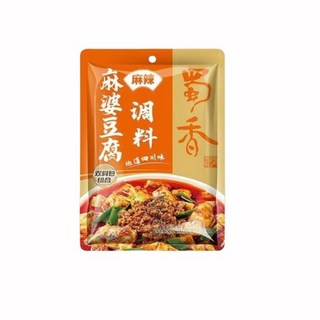 【黃氏商行】麻婆豆腐 蜀香麻婆豆腐醬，道地四川風味，快速料理，家庭必備調味醬料, 51g, 1個
