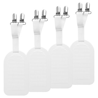 리빙만렙 침대패드 고정집게 밀림방지, 4세트, 화이트