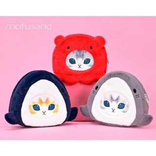 貓福珊迪貓咪大臉厚錢包化妝包收納包