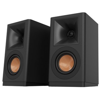 RESONO 2채널 80W 하이파이 블루투스 5.4 액티브 북쉘프 pc tv 스피커 USB DAC RCA 옵티컬 지원, 블랙, H320