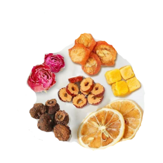 檸檬刺梨茶/桑葚枸杞茶 早C晚A水果茶, 1個, 檸檬刺梨茶 早c 100g