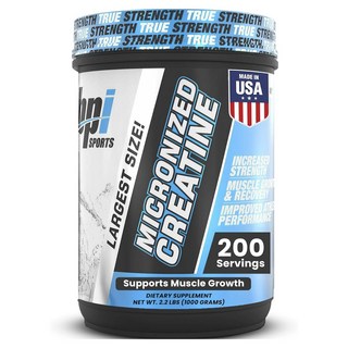 Bpi 微粉化肌酸, 1個, 1000g