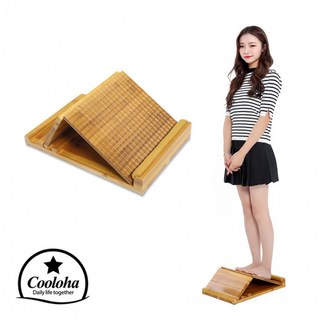 원목 스트레칭보드 종아리 발목 경사대 기구, 1개