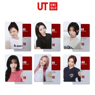 BABYMONSTER 組合聯名周邊特典小卡, 1個, 6張一套