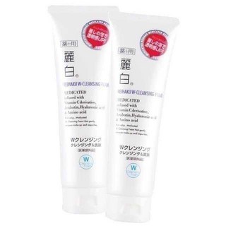 日本麗白洗卸兩用洗面乳190g，洗卸合一，深層清潔毛孔，保濕不緊繃，日本控必備, 1個